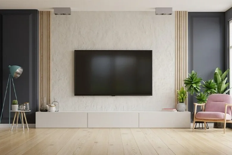 تصویری از طراحی تی وی روم - a picture of TV room design
