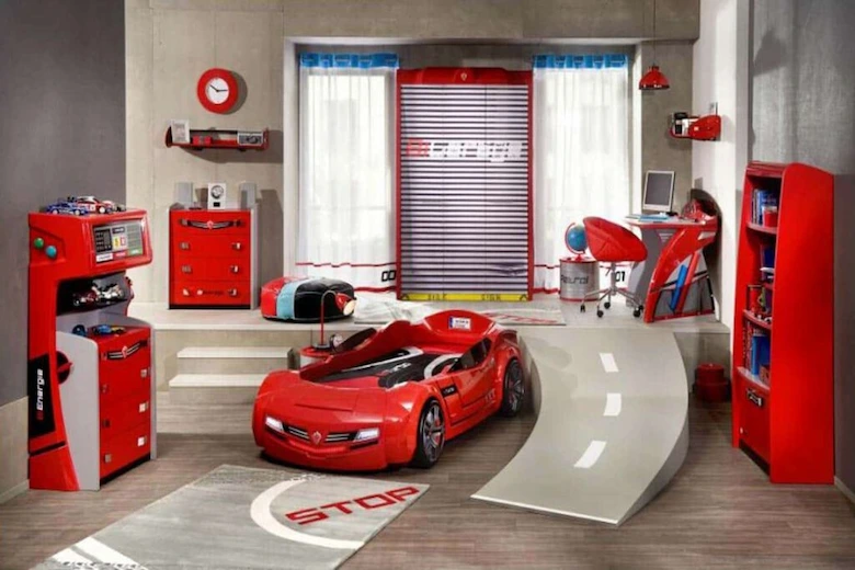 تصویری از طراحی اتاق خواب پسرانه - a picture of Boy's bedroom design
