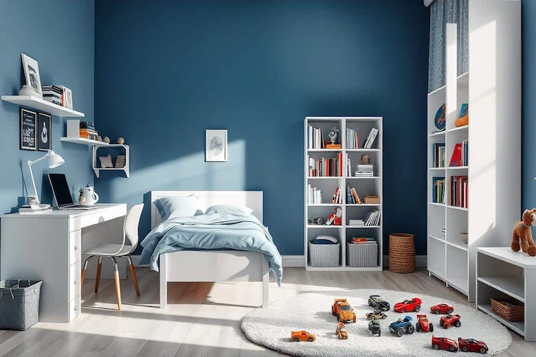 تصویری از طراحی اتاق خواب پسرانه - a picture of Boy's bedroom design
