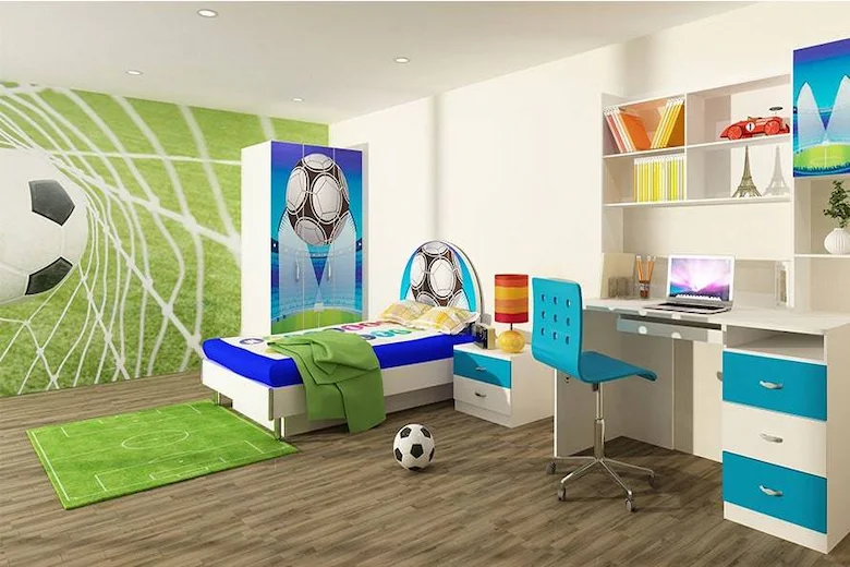 تصویری از طراحی اتاق پسرانه - a picture of Boy's bedroom