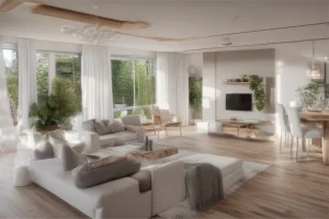 تصویری از طراحی دکوراسیون با هوش مصنوعی - a picture of Decoration design with AI