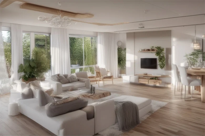 تصویری از طراحی دکوراسیون با هوش مصنوعی - a picture of Decoration design with AI