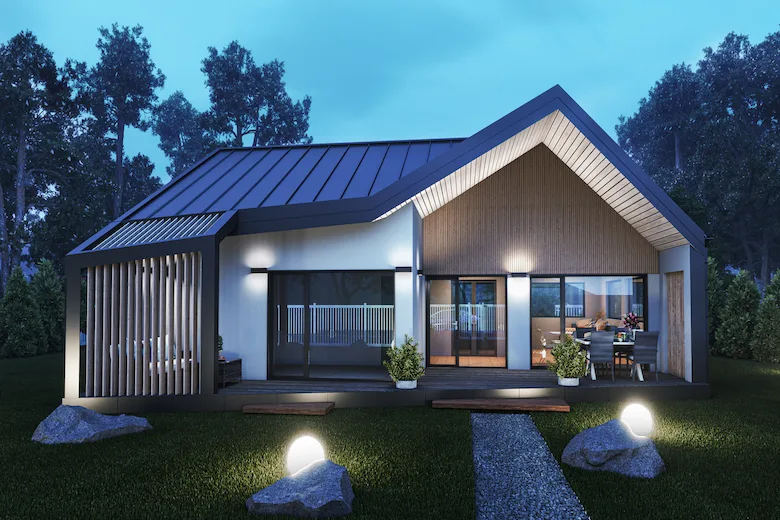 تصویری از خانه های مدولار - a picture of Modular houses
