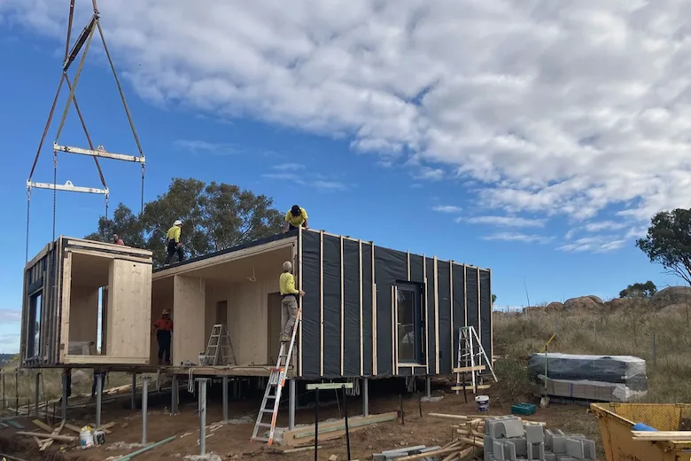 تصویری از خانه مدولار - a picture of Modular house