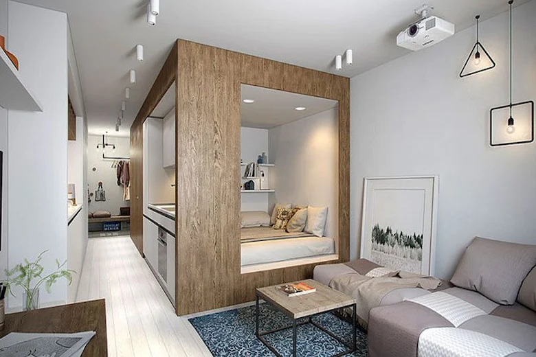 تصویری از طراحی دکوراسیون داخلی منزل کوچک - a picture of Small home interior design