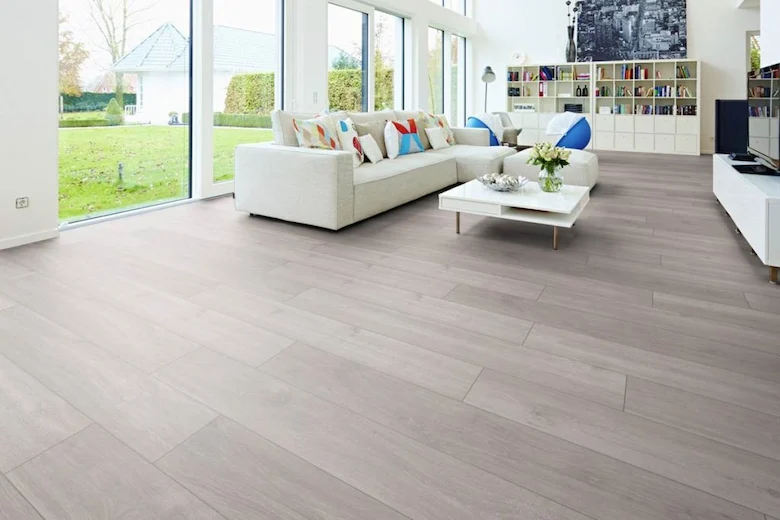 تصویری از کفپوش پارکت - a picture of parquet flooring