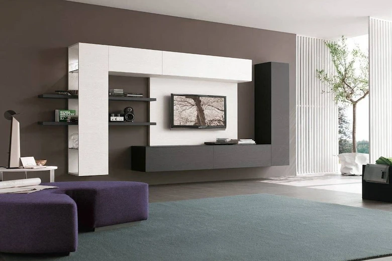 تصویری از دکوراسیون تی وی وال - a picture of TV Wall Decoration