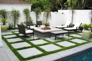 تصویری از محوطه سازی حیاط - a picture of Yard landscaping