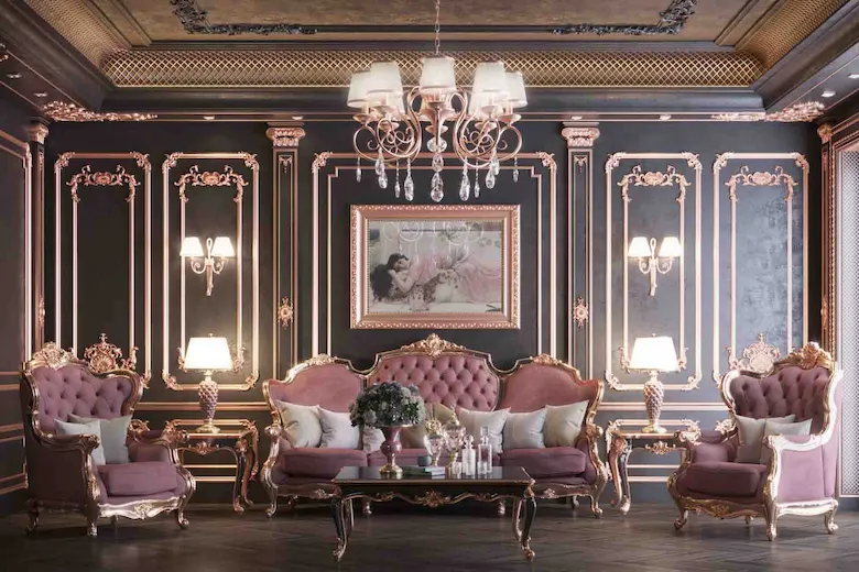 تصویری از طراحی داخلی کلاسیک - a picture of Classic interior decoration