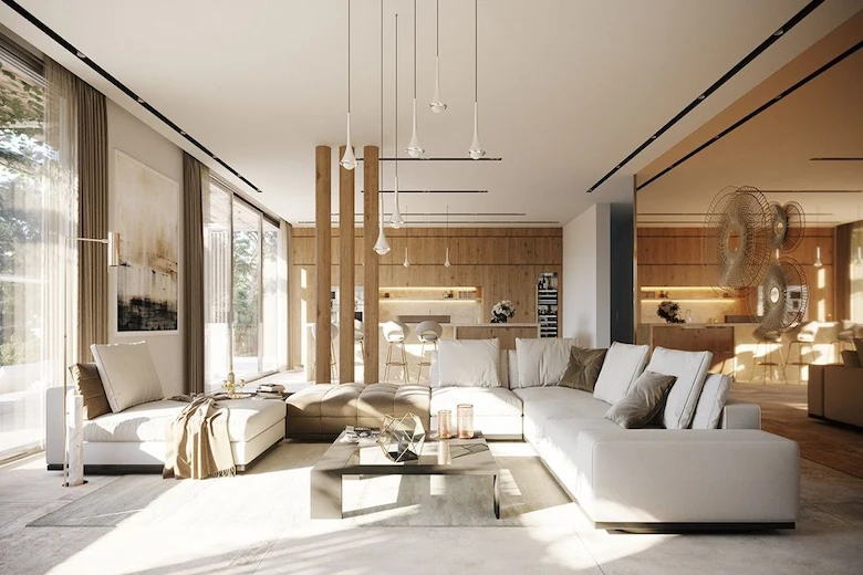 تصویری از طراحی داخلی ویلا - a picture of Villa interior design