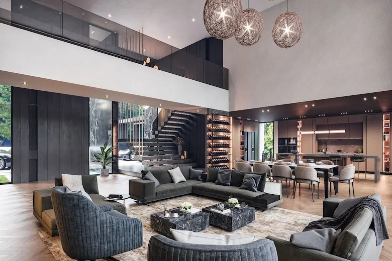 تصویری از طراحی داخلی ویلا - a picture of Villa interior design