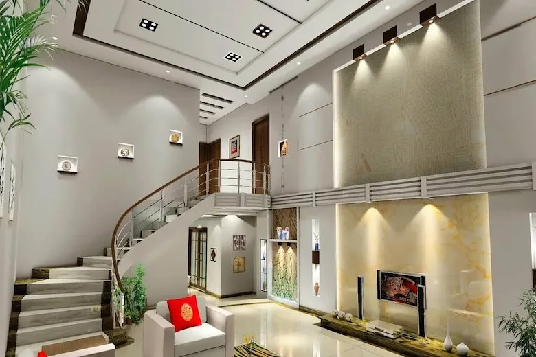 تصویری از طراحی خانه دوبلکس - a picture of Duplex house design