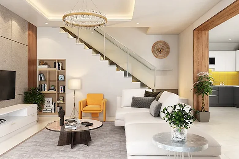 تصویری از طراحی خانه دوبلکس - a picture of Duplex house design