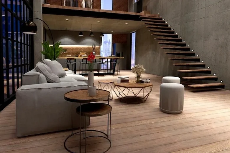 تصویری از خانه دوبلکس - a picture of Duplex house
