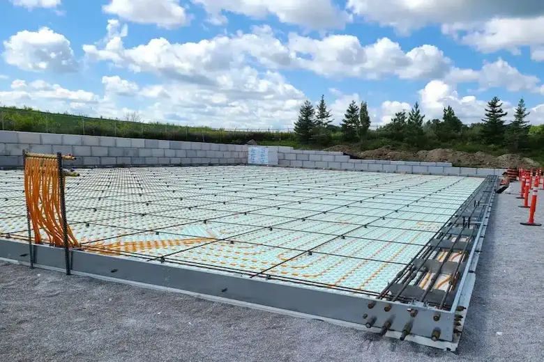 تصویری از اصول فونداسیون اسکلت فلزی - a picture of Principles of steel frame foundation